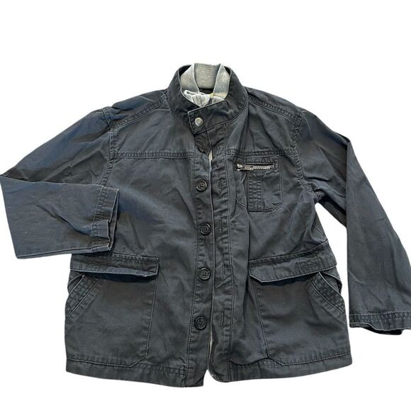 Genuine Kids OshKosh Unisex Gray Jacket Size S Casual Fall Long Sleeve - Picture 1 of 8